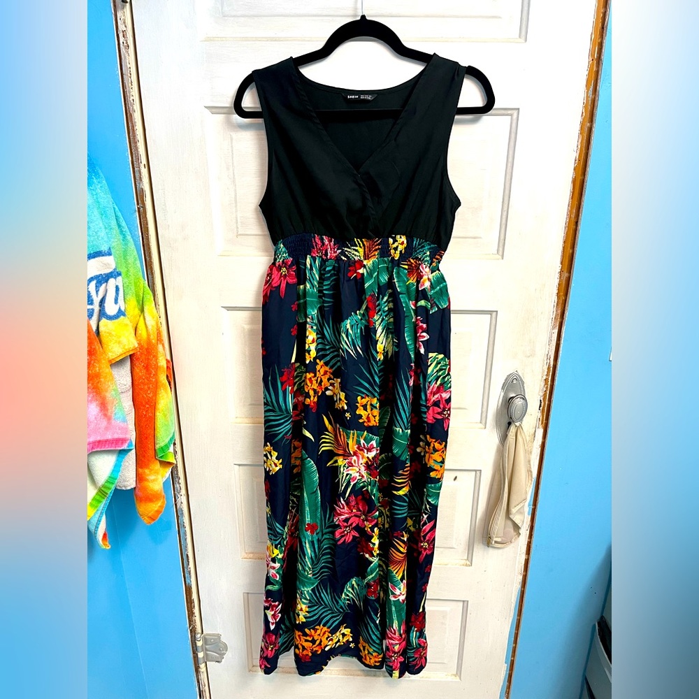 Small black/floral dress